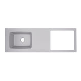 Cocina Ambar Mitte 180x213cm Con Mesón Y Estufa Y Con Pozuelo Para Ubicar A La Izquierda O Derecha - COCINAS | Bylmo