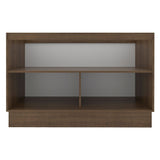 Mueble Inferior de Cocina Glamy Marron y Blanco 120x81cm sin Mesón y sin Estufa - MUEBLES INFERIORES DE COCINA | Bylmo