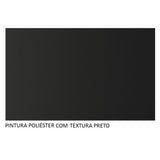 Combo Mueble de TV y Biblioteca Londres Negro 61x140cm Para TV Hasta 65 Pulgadas con Ranuras para Cables - MUEBLES DE TV | Bylmo