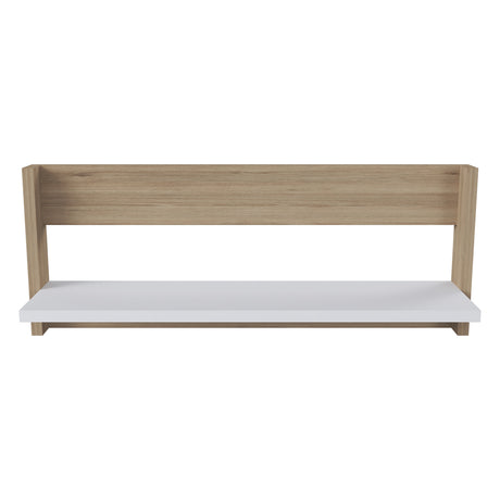 Repisa Arena y Blanco 60x23cm Flotante Rectangular - REPISAS | Bylmo