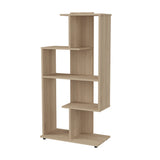 Biblioteca con Forma Irregular Arena 60x120cm con Cinco Entrepaños - BIBLIOTECAS Y ESTANTERIAS | Bylmo