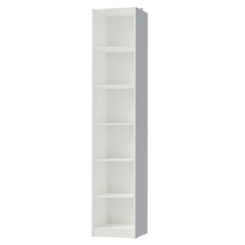 Estantería Blanco 37x204cm con Seis Compartimientos - BIBLIOTECAS Y ESTANTERIAS | Bylmo