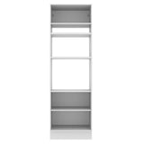 Mueble Microondas Agata Blanco 70x225cm sin Cajones y con Patas - ALACENAS Y MUEBLES MICROONDAS | Bylmo
