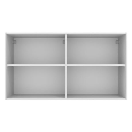 Gabinete de Cocina Agata Blanco 120x66cm Flotante con Dos Puertas - ALACENAS Y MUEBLES MICROONDAS | Bylmo