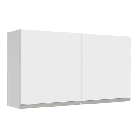 Gabinete de Cocina Glamy Blanco 120x66cm Flotante con Dos Puertas - ALACENAS Y MUEBLES MICROONDAS | Bylmo