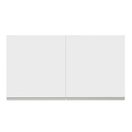 Gabinete de Cocina Glamy Blanco 120x66cm Flotante con Dos Puertas - ALACENAS Y MUEBLES MICROONDAS | Bylmo