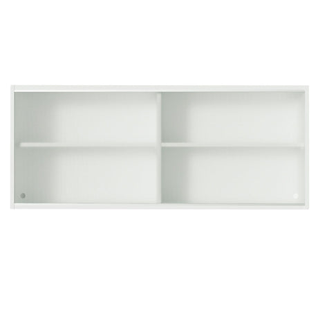 Gabinete de Cocina Glamy Blanco 120x50cm Flotante con Dos Puertas - ALACENAS Y MUEBLES MICROONDAS | Bylmo