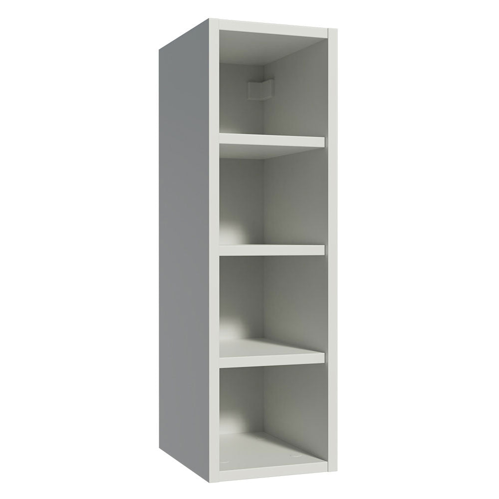 Gabinete de Cocina Acordes Blanco 20x66cm Flotante sin Puertas - ALACENAS Y MUEBLES MICROONDAS | Bylmo