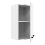 Gabinete de Cocina Agata Blanco 35x66cm Flotante con Una Puerta - ALACENAS Y MUEBLES MICROONDAS | Bylmo