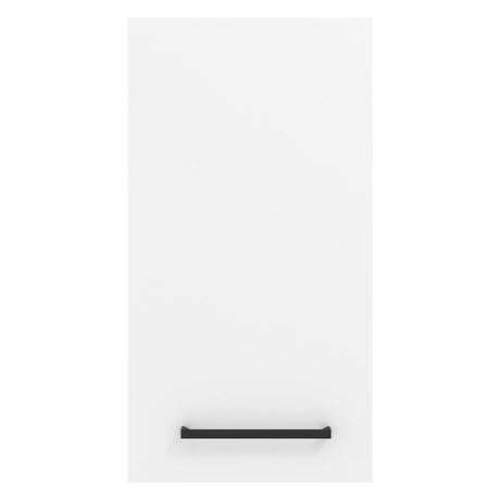 Gabinete de Cocina Agata Blanco 35x66cm Flotante con Una Puerta - ALACENAS Y MUEBLES MICROONDAS | Bylmo