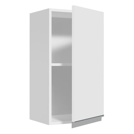 Gabinete de Cocina Glamy Blanco 35x66cm Flotante con Una Puerta - ALACENAS Y MUEBLES MICROONDAS | Bylmo