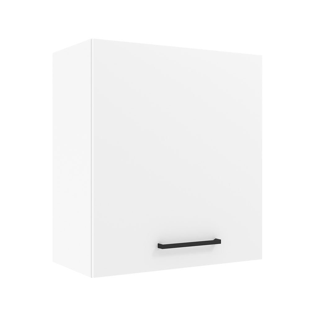 Gabinete de Cocina Agata Blanco 60x66cm Flotante con Una Puerta - ALACENAS Y MUEBLES MICROONDAS | Bylmo