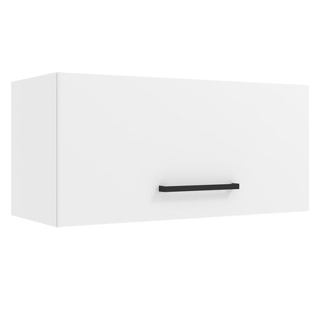 Gabinete de Cocina Agata Blanco 70x33cm Flotante con Una Puerta - ALACENAS Y MUEBLES MICROONDAS | Bylmo