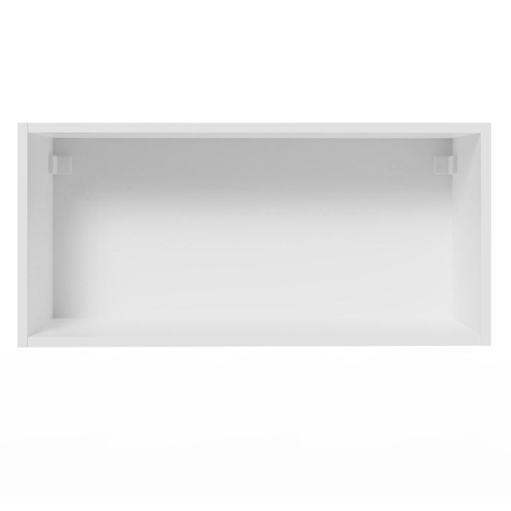 Gabinete de Cocina Agata Blanco 70x33cm Flotante con Una Puerta - ALACENAS Y MUEBLES MICROONDAS | Bylmo