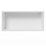 Gabinete de Cocina Agata Blanco 70x33cm Flotante con Una Puerta - ALACENAS Y MUEBLES MICROONDAS | Bylmo