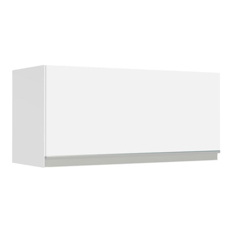 Gabinete de Cocina Glamy Blanco 70x33cm Flotante con Una Puerta - ALACENAS Y MUEBLES MICROONDAS | Bylmo
