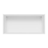 Gabinete de Cocina Glamy Blanco 70x33cm Flotante con Una Puerta - ALACENAS Y MUEBLES MICROONDAS | Bylmo