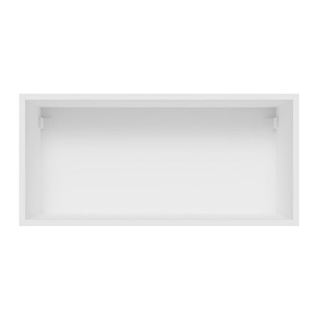 Gabinete de Cocina Glamy Blanco 70x33cm Flotante con Una Puerta - ALACENAS Y MUEBLES MICROONDAS | Bylmo
