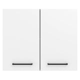 Gabinete de Cocina Agata Blanco 80x66cm Flotante con Dos Puertas - ALACENAS Y MUEBLES MICROONDAS | Bylmo