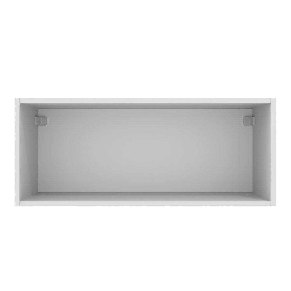 Gabinete de Cocina Agata Blanco 80x33cm Flotante con Dos Puertas - ALACENAS Y MUEBLES MICROONDAS | Bylmo
