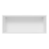 Gabinete de Cocina Glamy Blanco 80x33cm Flotante con Una Puerta - ALACENAS Y MUEBLES MICROONDAS | Bylmo