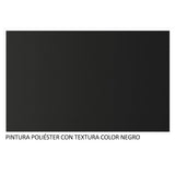 Closet Reno Negro 180x205cm con Espejo con Cuatro Cajones y con Seis Entrepaños - CLOSETS | Bylmo