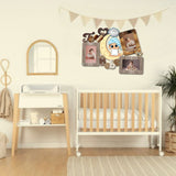 Cuadro Portarretrato Te Amo Bebé Madera 48x36cm sin Marco y con Vidrio Protector - PORTARRETRATOS | Bylmo