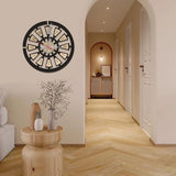 Reloj de Pared Nautic Negro 30x30cm Circular Analogo de Baterias - RELOJES | Bylmo