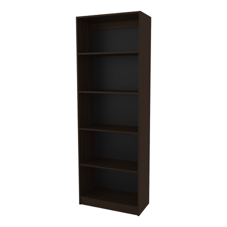 Estantería Home Nogal 62.8x180.6cm Rectangular con Cuatro Entrepaños - BIBLIOTECAS Y ESTANTERIAS | Bylmo