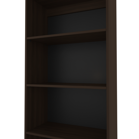 Estantería Home Nogal 62.8x180.6cm Rectangular con Cuatro Entrepaños - BIBLIOTECAS Y ESTANTERIAS | Bylmo