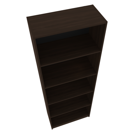 Estantería Home Nogal 62.8x180.6cm Rectangular con Cuatro Entrepaños - BIBLIOTECAS Y ESTANTERIAS | Bylmo