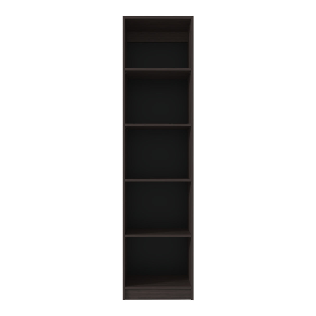 Estantería Home Nogal 45x180.6cm Rectangular con Cuatro Entrepaños - BIBLIOTECAS Y ESTANTERIAS | Bylmo