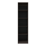 Estantería Home Nogal 45x180.6cm Rectangular con Cuatro Entrepaños - BIBLIOTECAS Y ESTANTERIAS | Bylmo