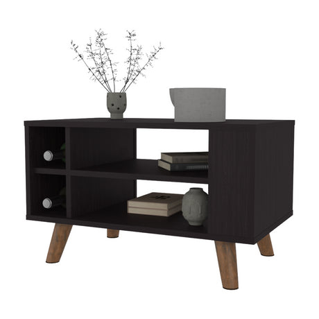 Mesa de Centro Lane Wengue 66.3x40cm Rectangular con Compartimientos - MESAS DE CENTRO | Bylmo