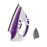 Plancha Blanco y Violeta 11.5x13.5cm con Vapor y Dispensaodor y Rociador de Agua - PLANCHAS | Bylmo