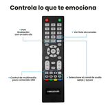Televisor Led 72.8x42.6cm de 32 Pulgadas HD 720P - TELEVISORES | Bylmo