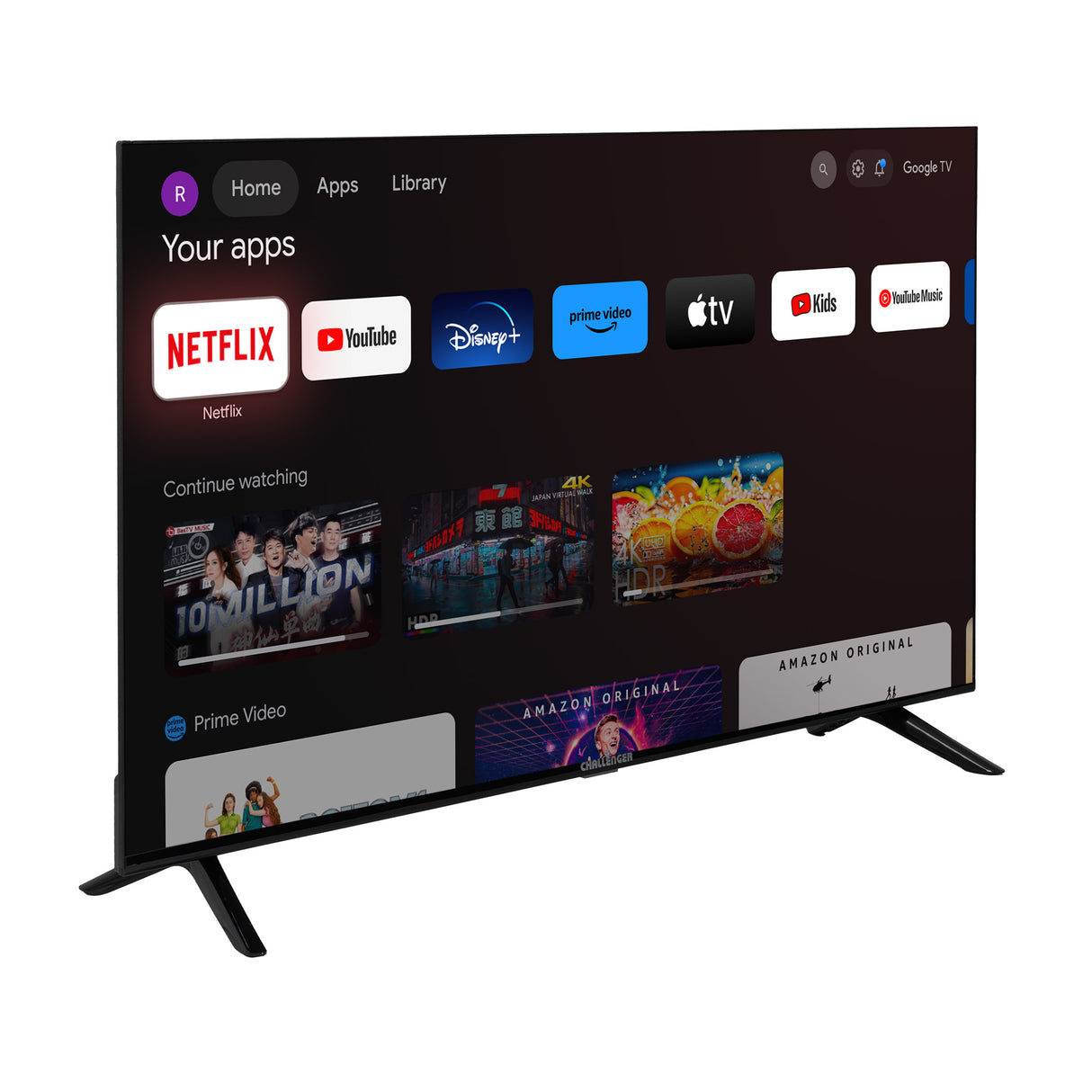 Televisor Led Smart Google 71.6x42.4cm de 32 Pulgadas HD 720P Con Wifi Integrado y Con Bluetooth - TELEVISORES | Bylmo