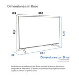 Televisor Led Smart Google 89.1x52.1cm de 40 Pulgadas FULL HD 1080P Con Wifi Integrado y Con Bluetooth - TELEVISORES | Bylmo