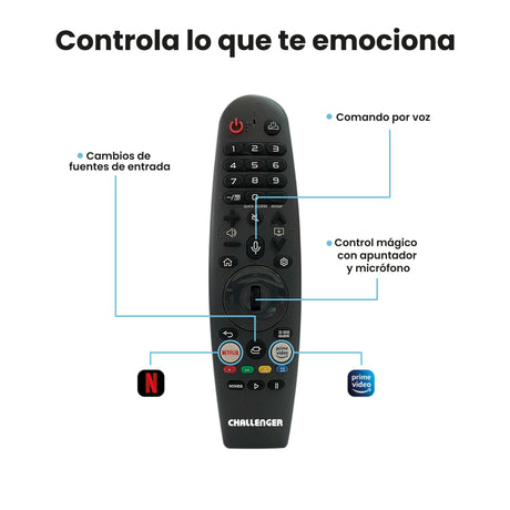 Televisor Led Smart WebOs 144.6x83.5cm de 65 Pulgadas 4K 2160P Con Wifi Integrado y Con Bluetooth - TELEVISORES | Bylmo