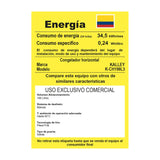 Congelador Blanco 81.6x85cm de 198 Litros con Iluminación Interna y con Un Compartimiento - CONGELADORES | Bylmo