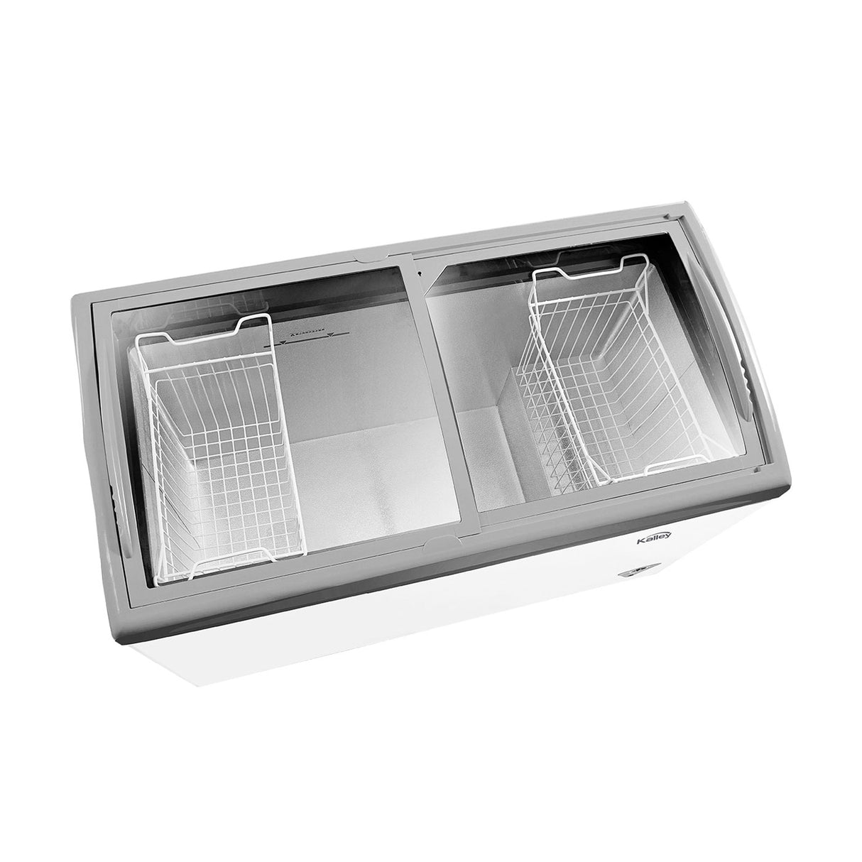 Congelador Blanco 125.5x89cm de 254 Litros y con Dos Compartimientos - CONGELADORES | Bylmo