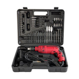 Set de Taladro Percutor Negro y Rojo 38x30cm - HERRAMIENTAS ELECTRICAS | Bylmo