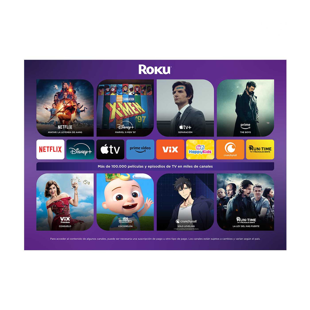 Televisor Kalley Smart LED HD 32" Roku