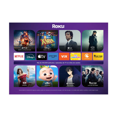 Televisor Kalley Smart LED HD 32" Roku