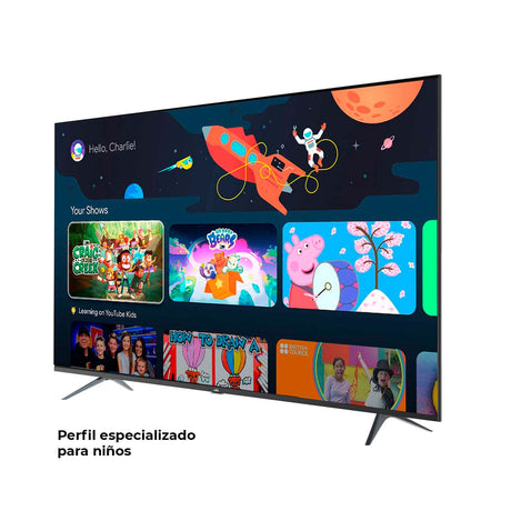Televisor Kalley Smart QLED 4K 58 Pulgadas Google Negro 143.6x87.9cm con Wifi Integrado y con Bluetooth - TELEVISORES | Bylmo