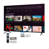 Televisor Kalley Smart QLED 4K 50 Pulgadas Google Negro 125x76cm con Wifi Integrado y con Bluetooth - TELEVISORES | Bylmo