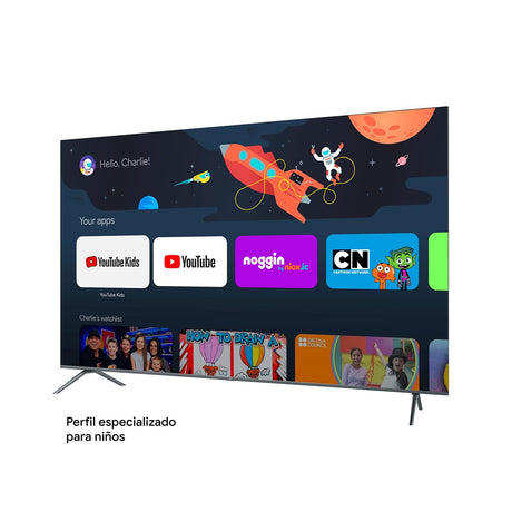 Televisor Kalley Smart QLED 4K 85 Pulgadas Google Negro 203x125cm con Wifi Integrado y con Bluetooth - TELEVISORES | Bylmo