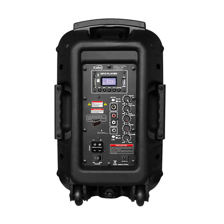 Parlante Kalley Negro 24x39.5cm con Bluetooth y con Control Remoto - PARLANTES | Bylmo