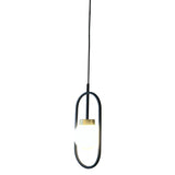 Lámpara de Techo Led Negro 21x50cm Ajustable de Una Luz - LAMPARAS DE TECHO | Bylmo