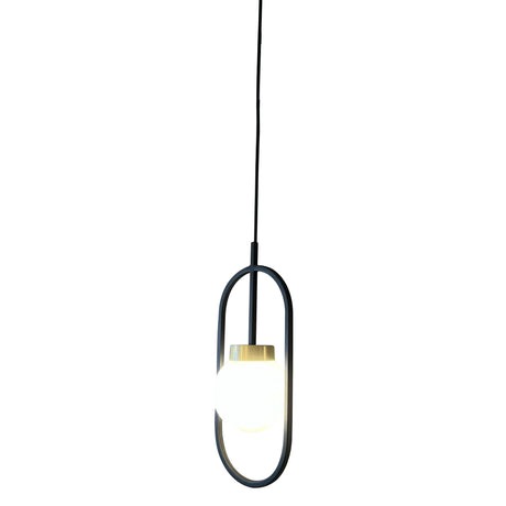 Lámpara de Techo Led Negro 21x50cm Ajustable de Una Luz - LAMPARAS DE TECHO | Bylmo